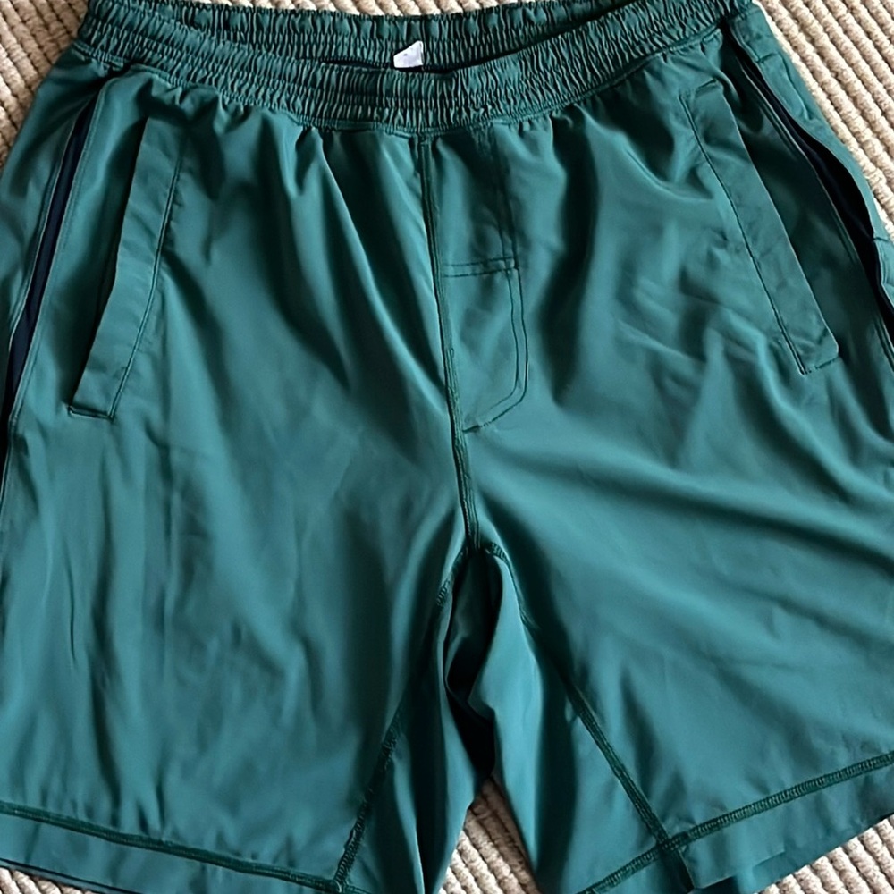 Lululemon pace breaker lined shorts.